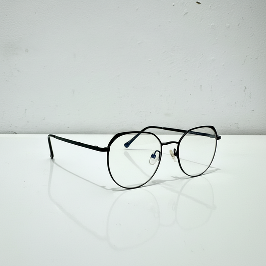 Classic Round Metal Frame Glasses
